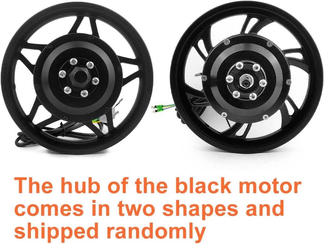 12 Inch 250W Hub Motor Front Drive Wheel With Tire Throttle Grip Brushless Controller For Bike Scooter Bicycle with the tire（24V 250W black）