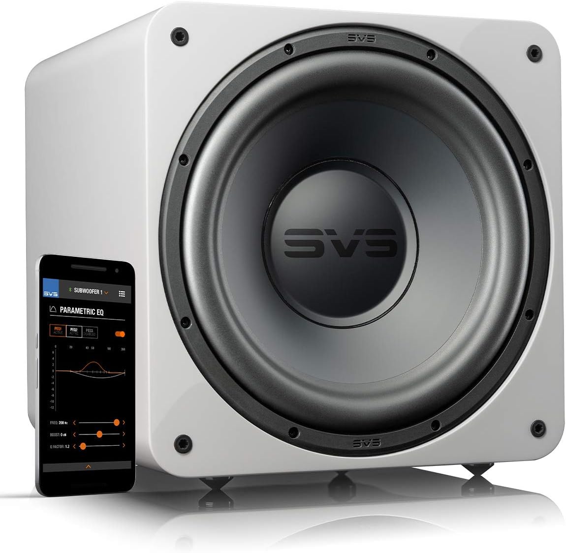 SVS SB-1000 Pro Sealed Subwoofer (Piano Gloss White)