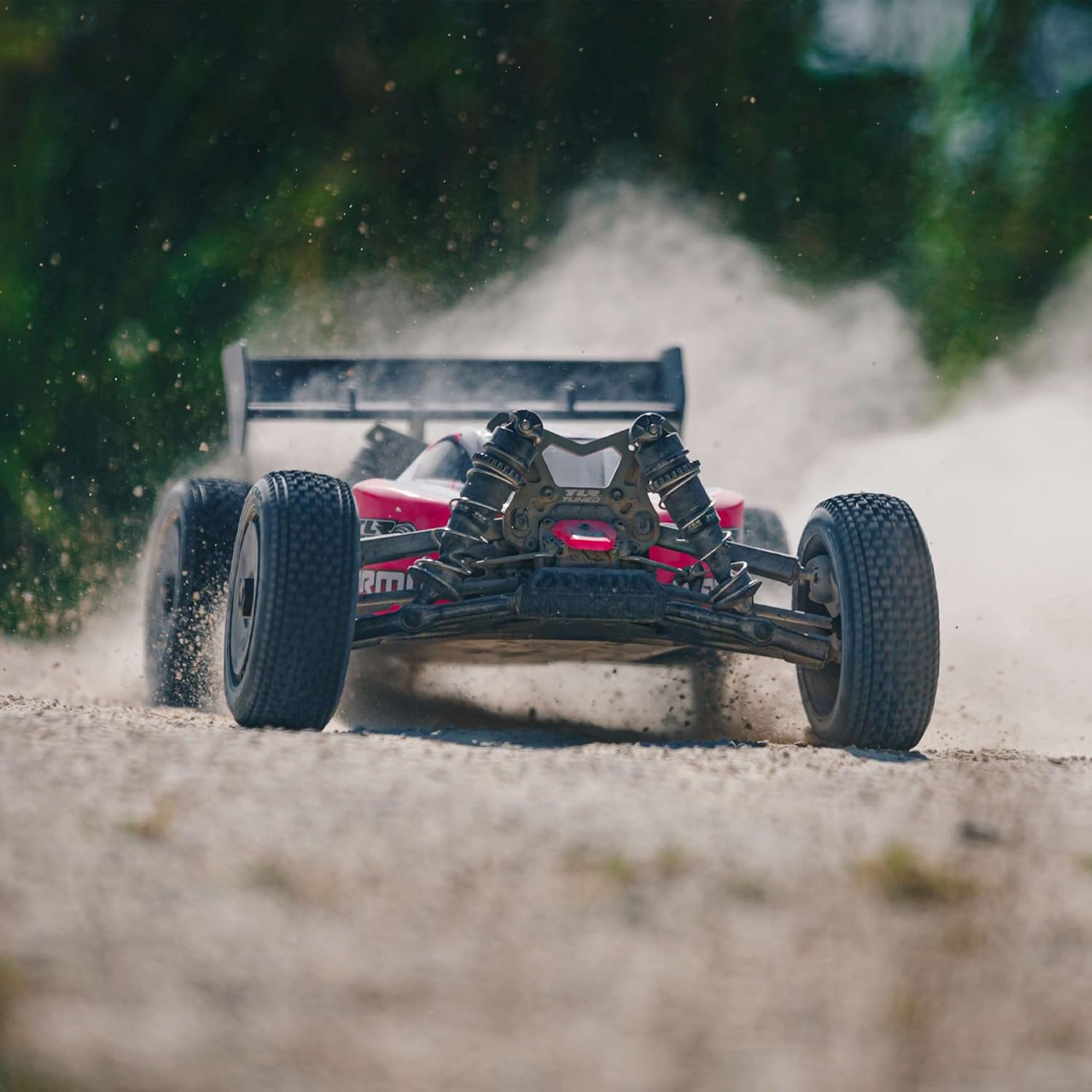 ARRMA RC Car 1/8 TLR Tuned Typhon 4WD Roller Buggy, Pink/Purple, ARA8306