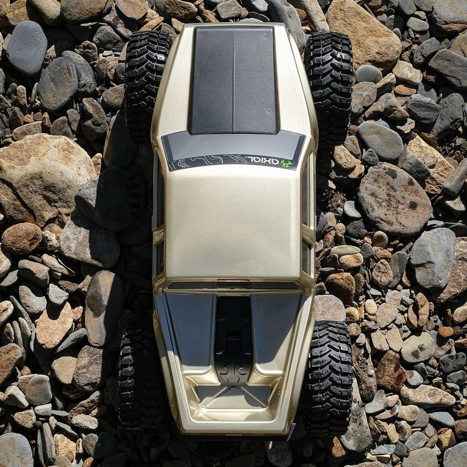 Axial RC Truck SCX10III Coyote: 1/10 4WD RTR with Battery and Charger, Brushed Rock Crawler, Gold, AXI-3071