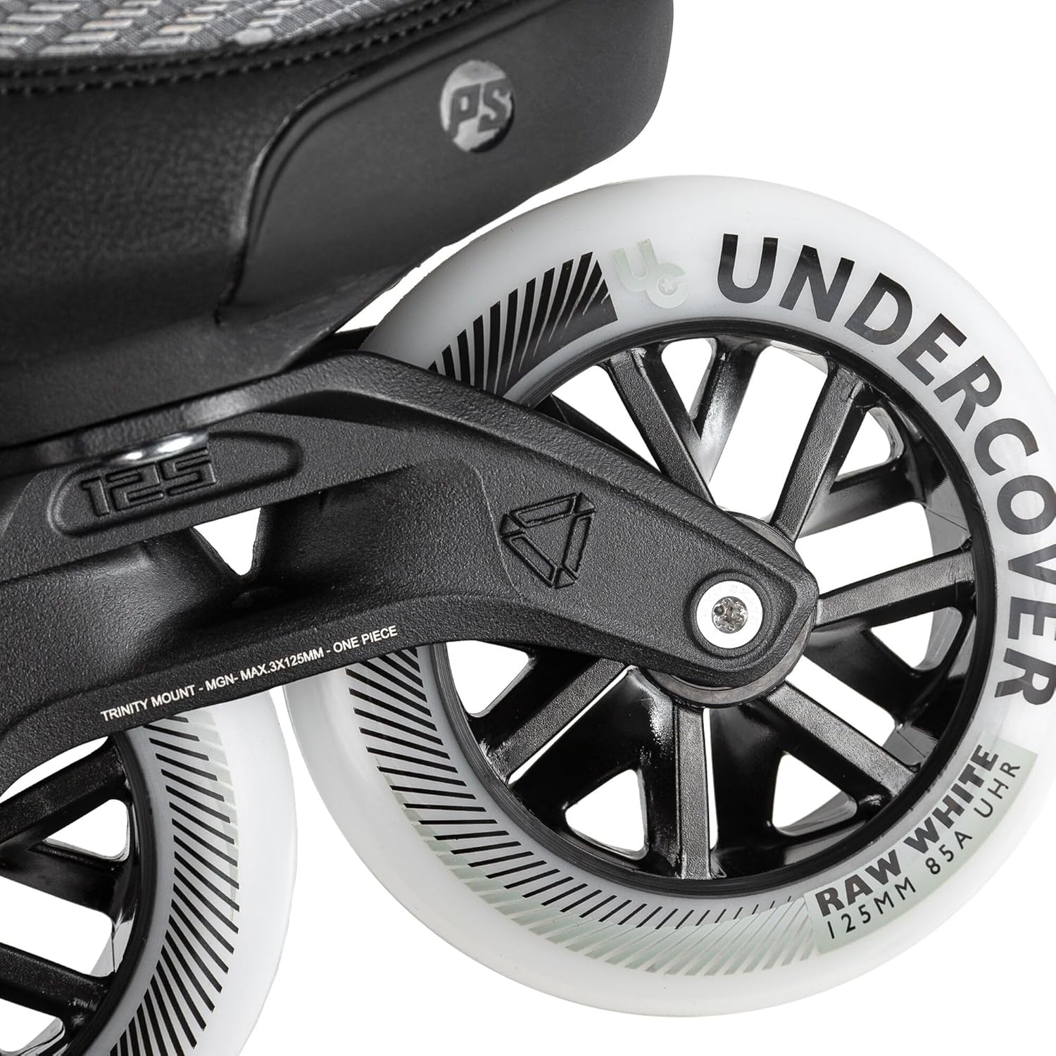 Powerslide PS Swell Nite 125 3D Adapt Skates Blk/Reflect 10.5 (44)