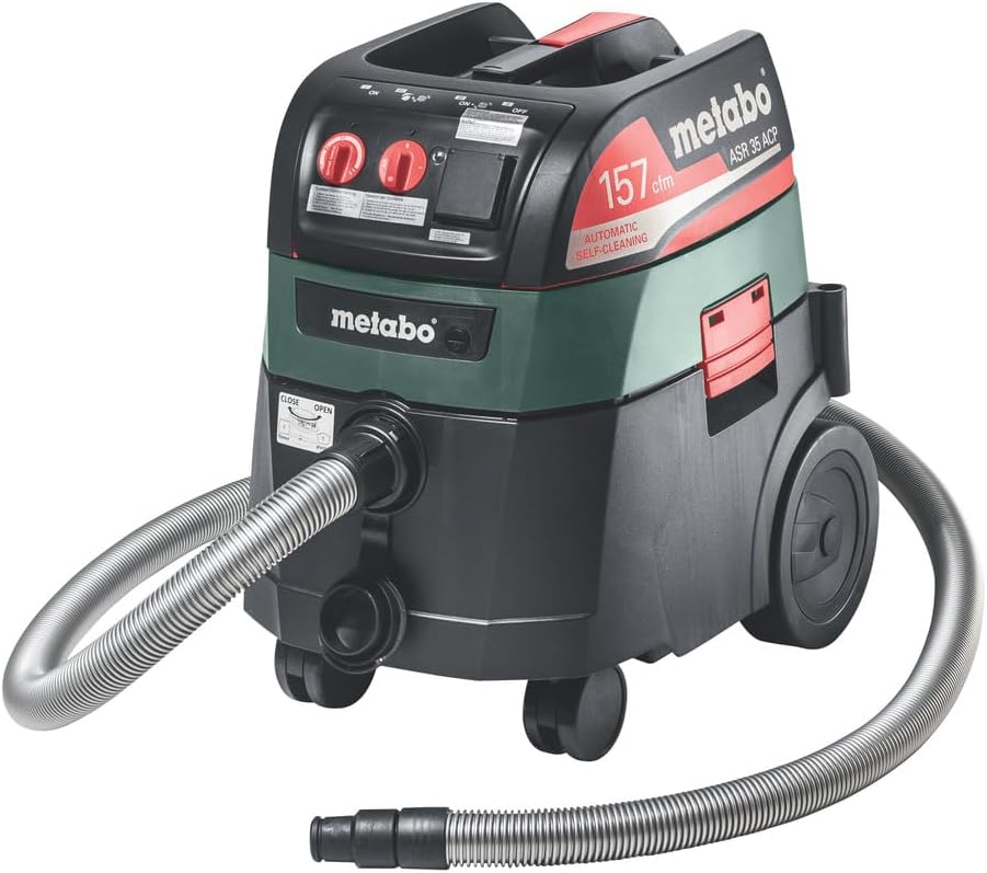Metabo ASR 35 AutoCleanPlus 11 AMPS 9 Gallon AutoClean HEPA All-purpose Vacuum Cleaner 157 CFM (602057800)