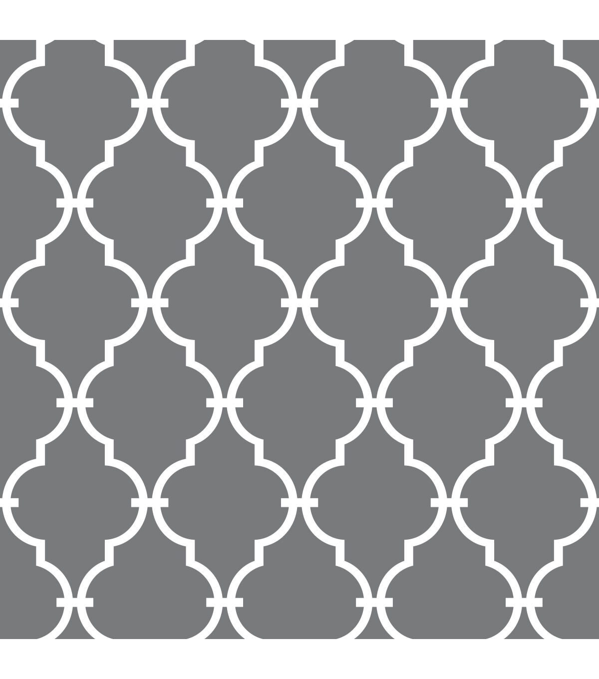 RoomMates Wallpaper Grey Modern Trellis