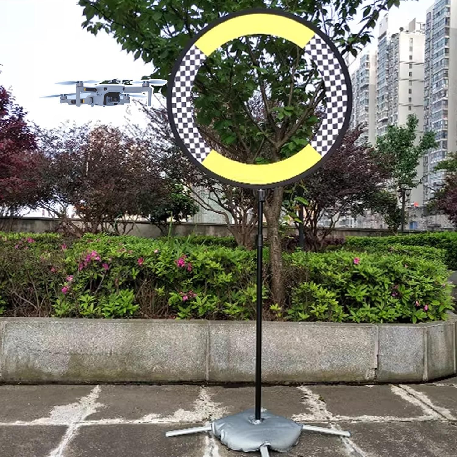 Drone Racing Obstacle Course Gates Kit for League, Lightweight Quadcopter Avoid Obstacles Hoops for Indoor/Outdoor, RC FPV Racing for Kids 8-12(110cm(43 1/4