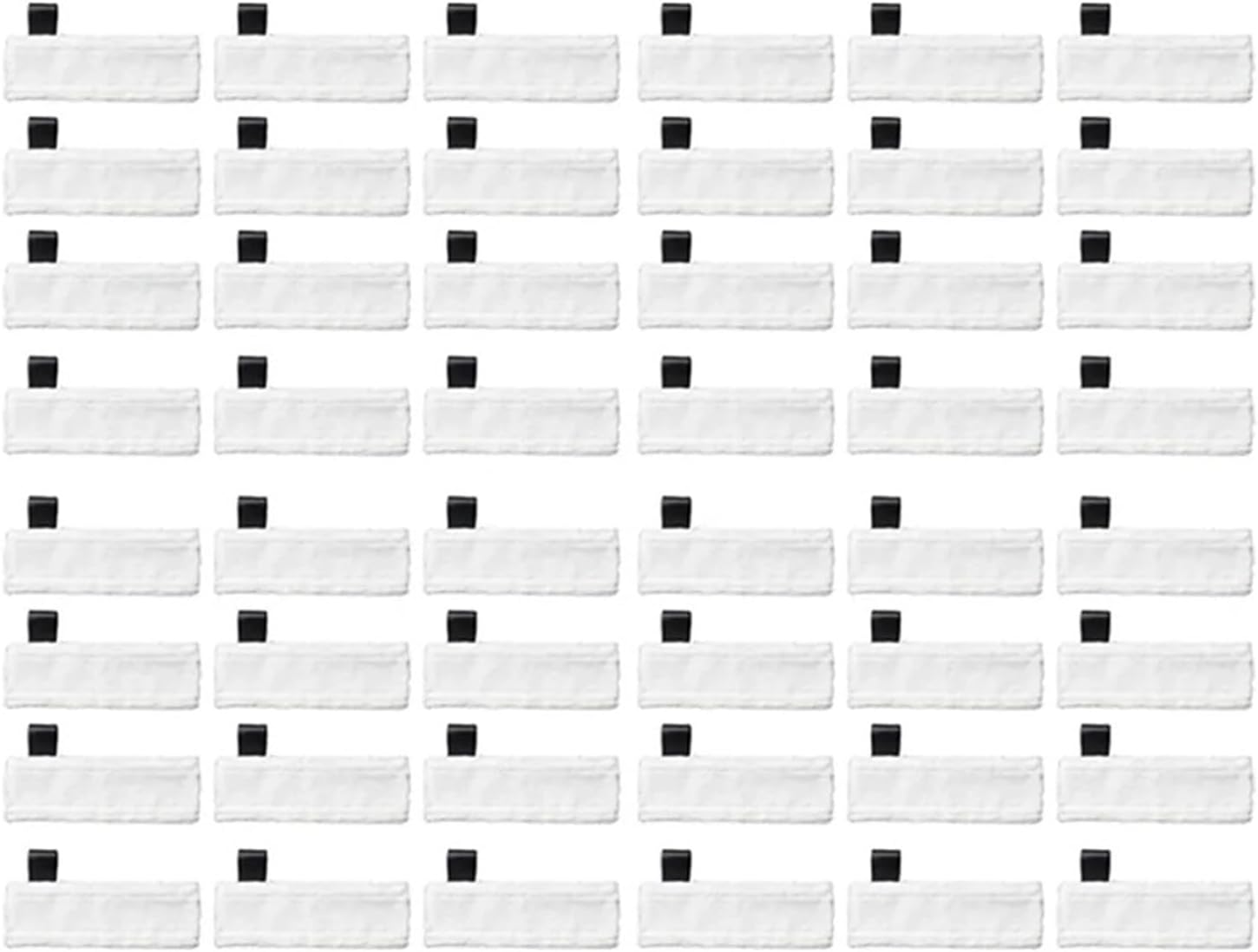 48Pcs Compatible for Karcher Mop Cloth SC2 SC3 SC4 SC5 Steam Cover Cleaning Pad-TFBC