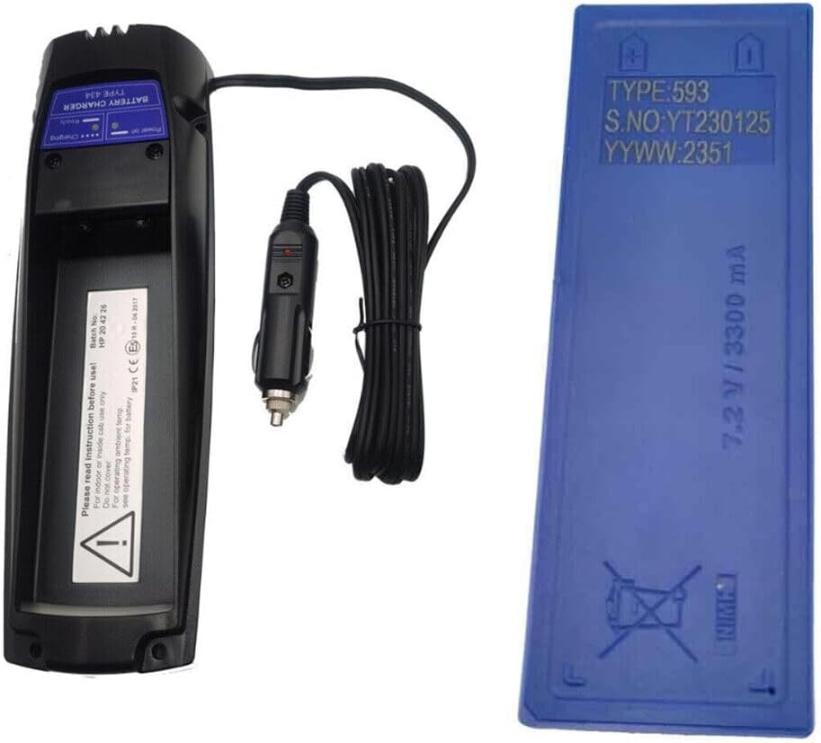 (①PCS Charger+①PCS Battery) 10-24V Scanreco 593 Battery Charger/Scanreco 434 batery Charger +1Pcs 3300mAh 7.2V Scanreco 593 592 590 960 RC400 Battery