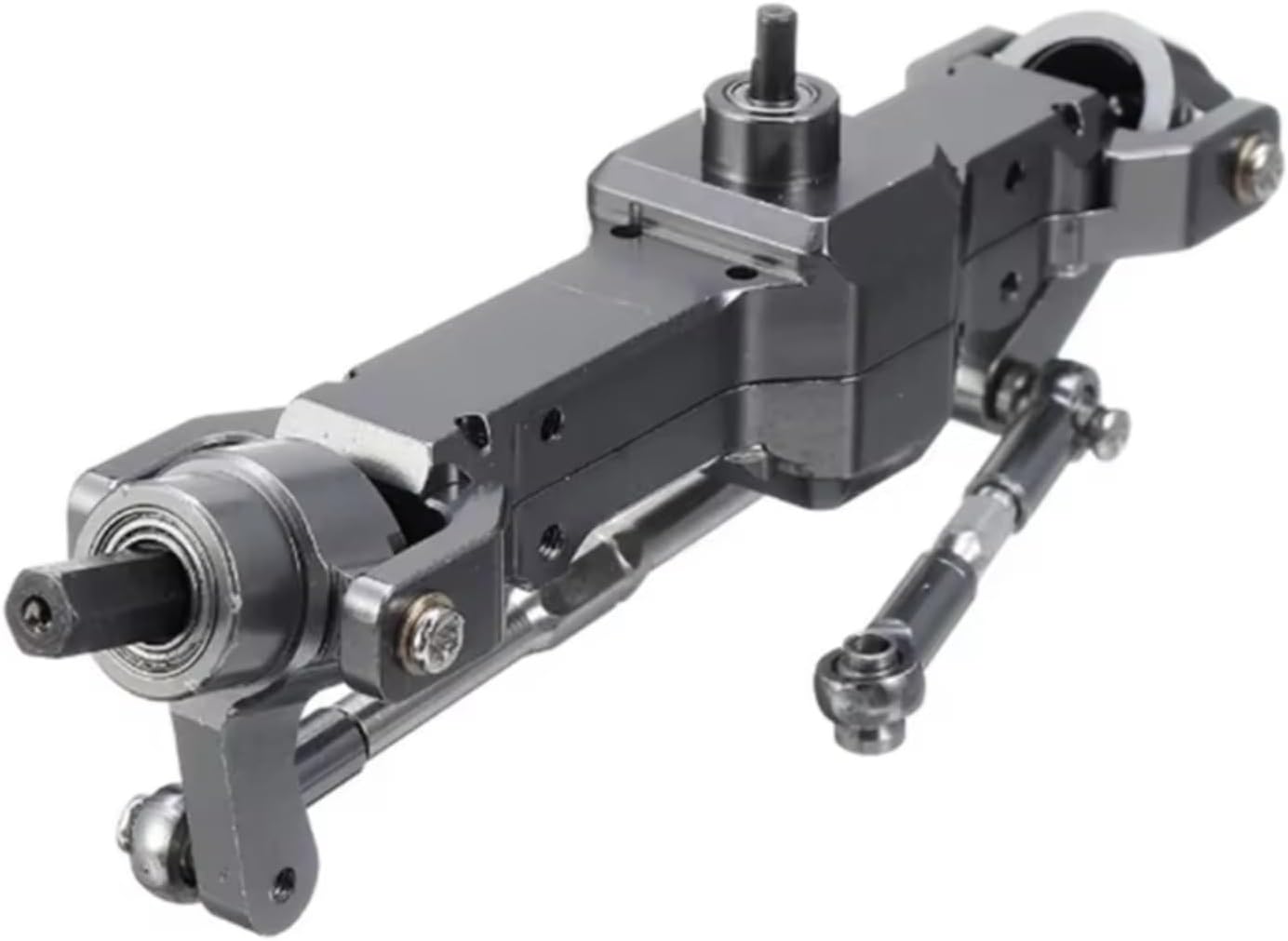 RC Models Parts For WPL For JJRC FY For Henglong 1/16 Remote Control Car RC Metal Upgrade Front Axle Assembly Parts Replacement