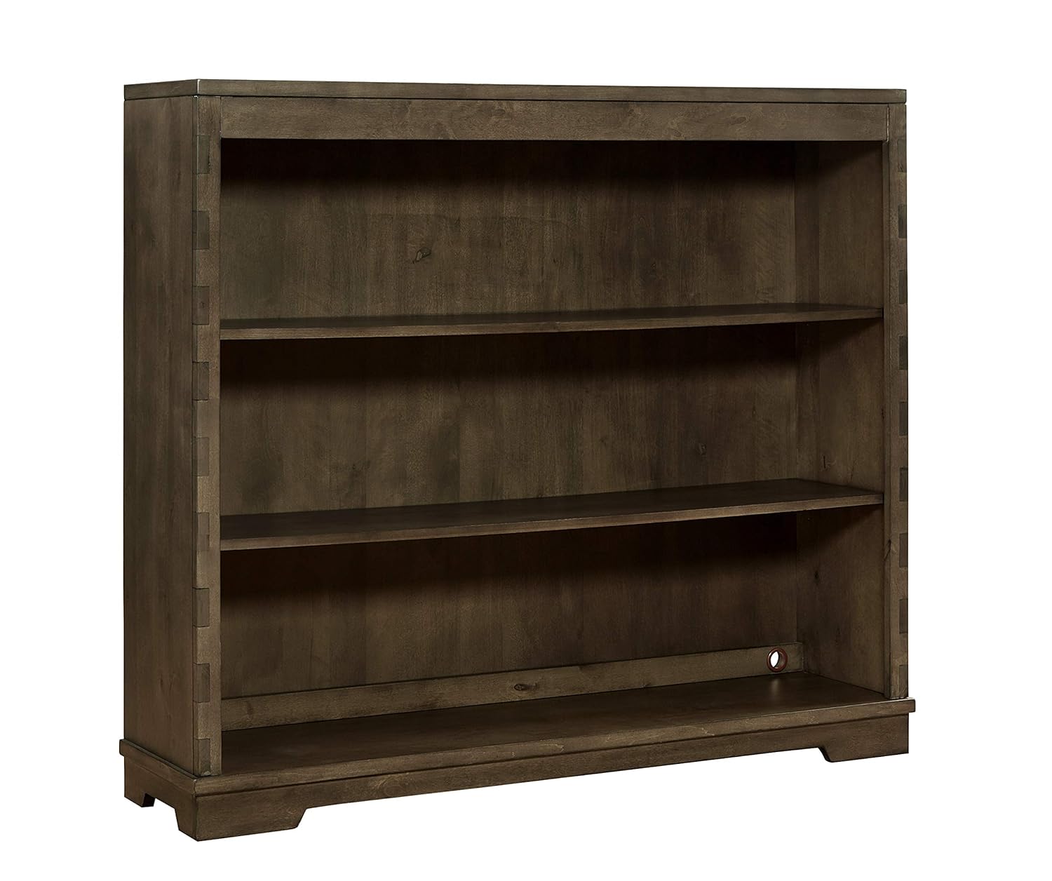 Westwood Design Dovetail Convertible Hutch Bookcase Graphite brown