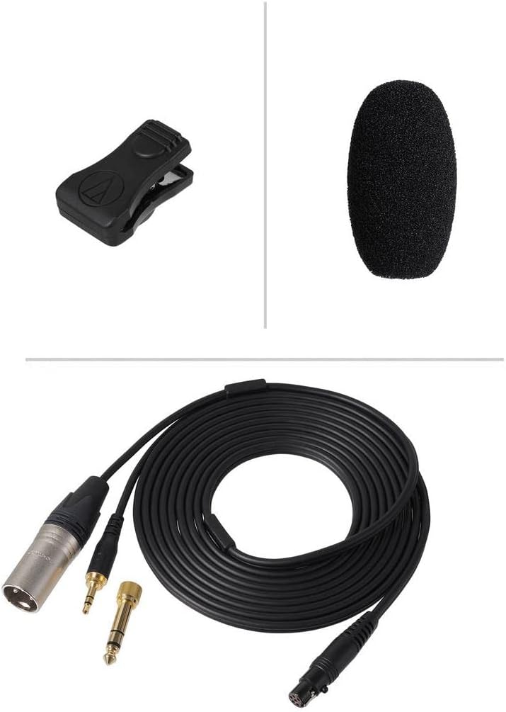 Audio-Technica BPHS2C Broadcast Stereo Headset with Cardioid Condenser Boom Microphone, Black