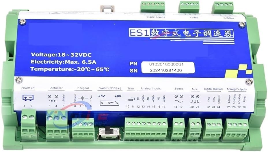 ES1 Digital Electronic Speed Controller Controller for Gas and Diesel Engines