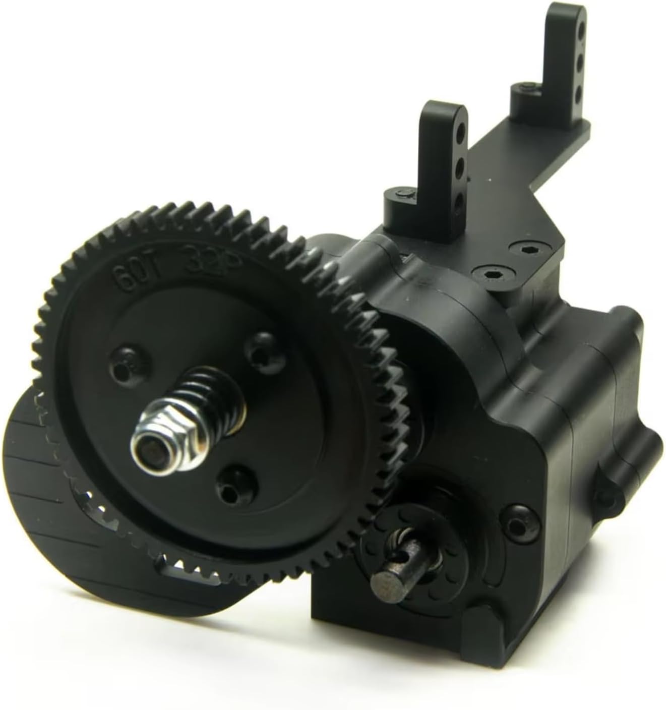 RC Gearboxes For Axial For Wraith AX10 For SCX10 1/10 Metal AX2 Transmission Box 2 Speeds Gearbox RC Crawler 4WD Upgrade Parts(Transmission Box)