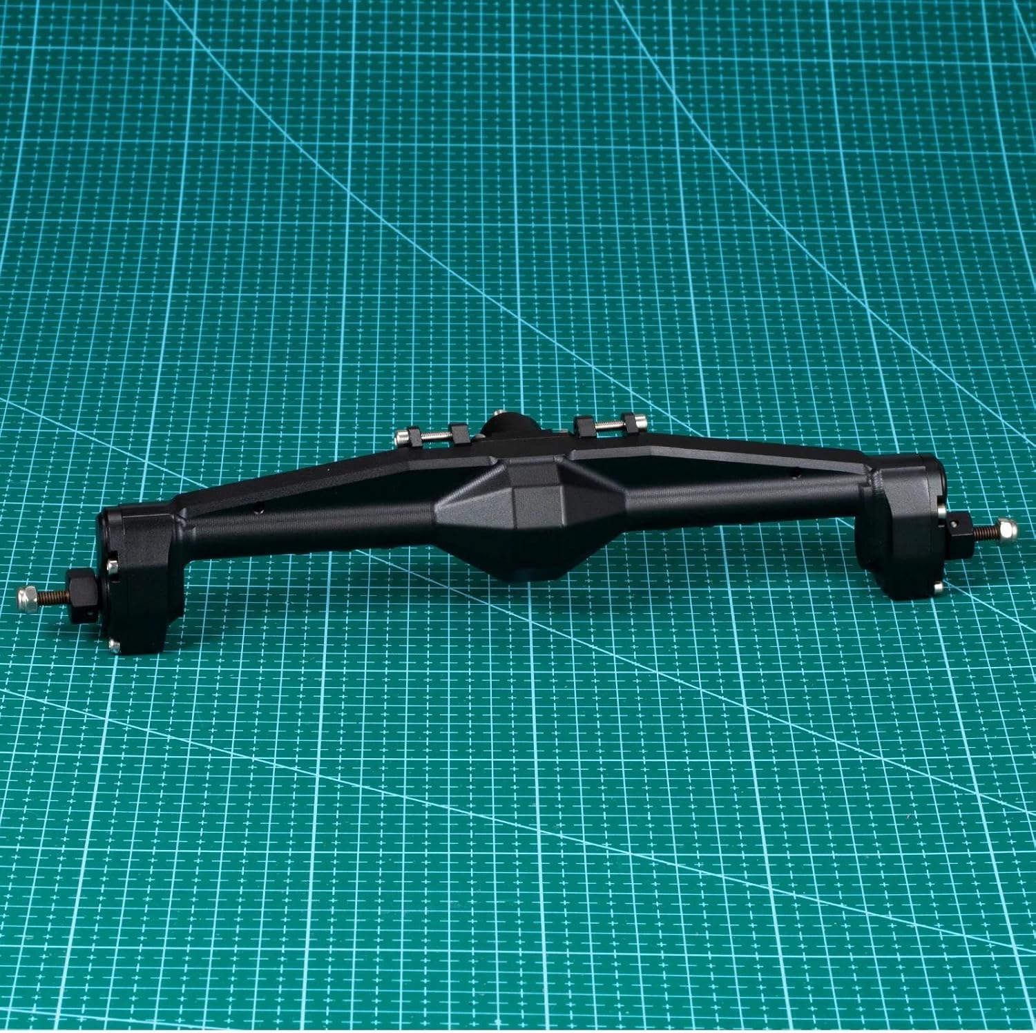 RC Parts for Axial for Capra 1.9 for UTB AXI03004 for Buggy 4WS 1/10 RC Front Rear Axle Set Upgrade Parts Aluminum F9 Portal Axle Upgrades Parts(Black,1Set)