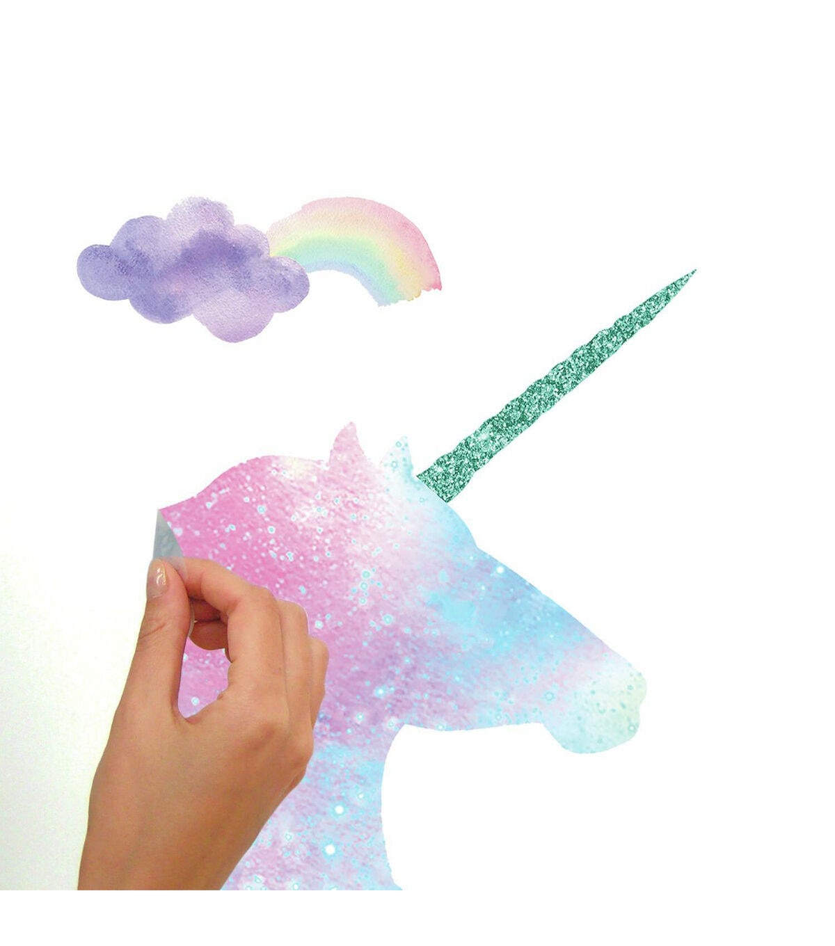 RoomMates Galaxy Unicorn Giant Wall Decals