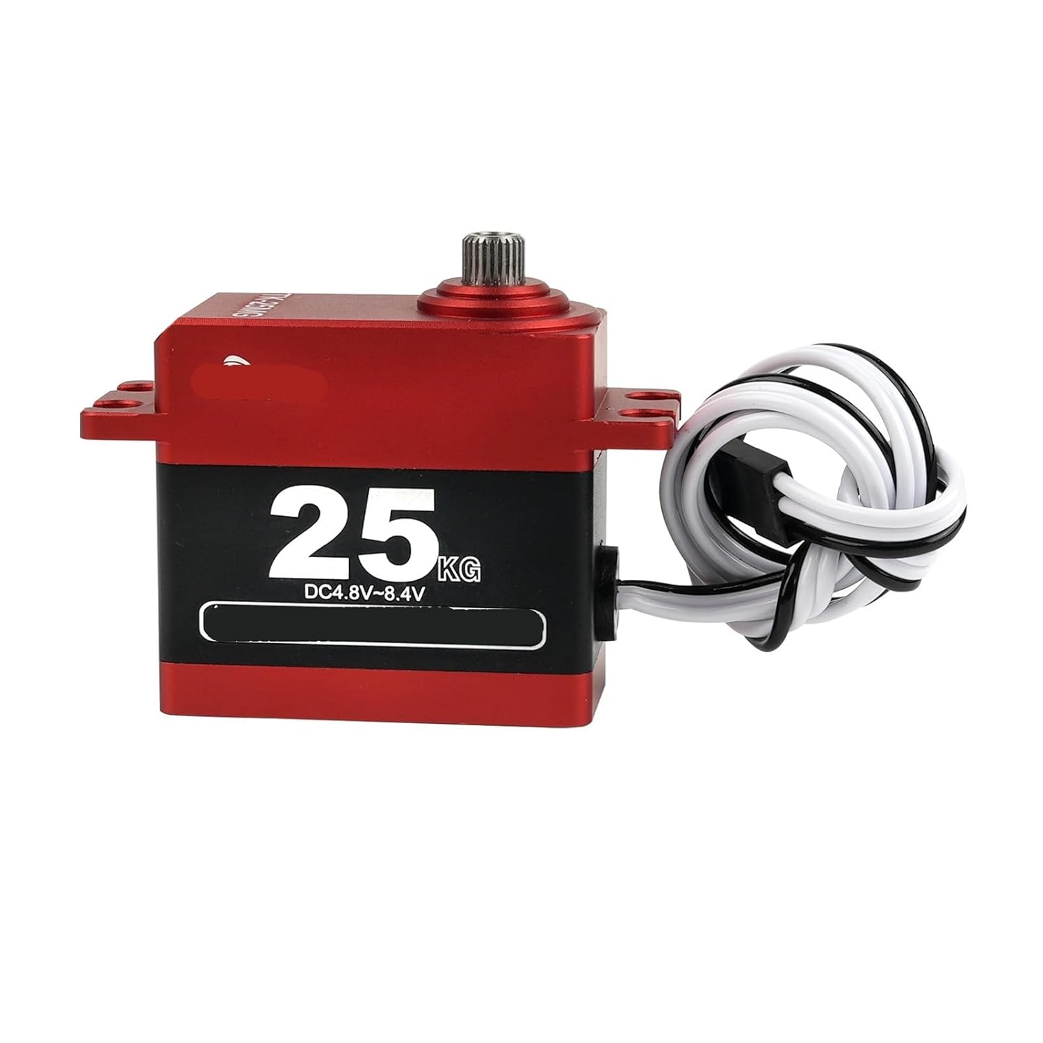 25Kg Digital Servo TK-25 Coreless Motor Servo with Full Metal Gear for RC Baja 1/8 1/10 1/12(1xTK-25 180 Degree)