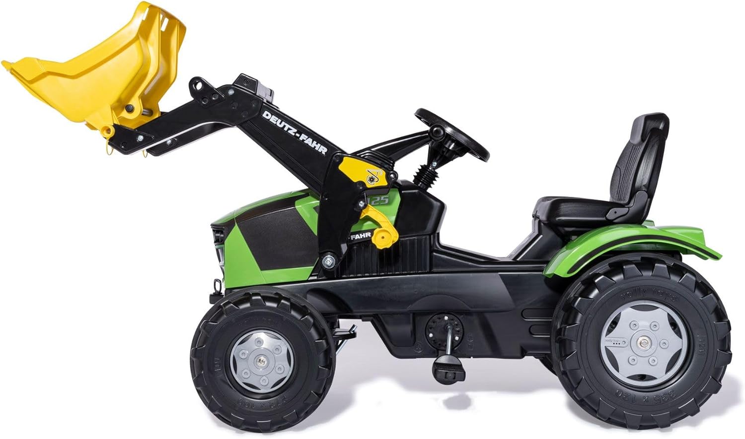 Rolly Toys - 61 120 1 - Pedal Tractor - Farmtrac Deutz-Fahr 5120 - Front Excavator