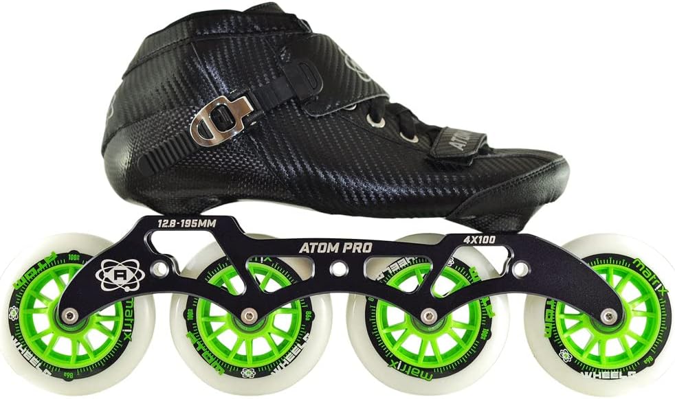 Atom Pro 4 Wheel Outdoor Inline Skate Package