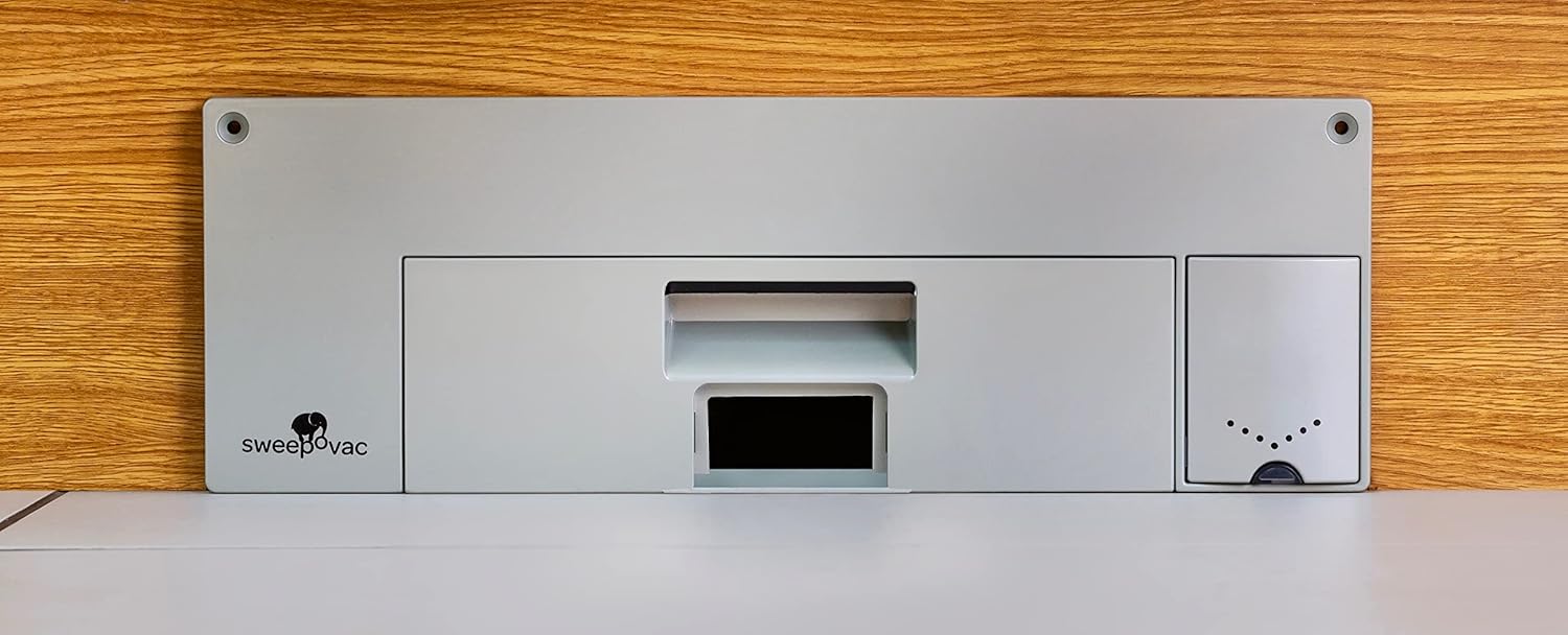 Sweepovac Big Kick Under-Counter Kitchen Vacuum, Silver