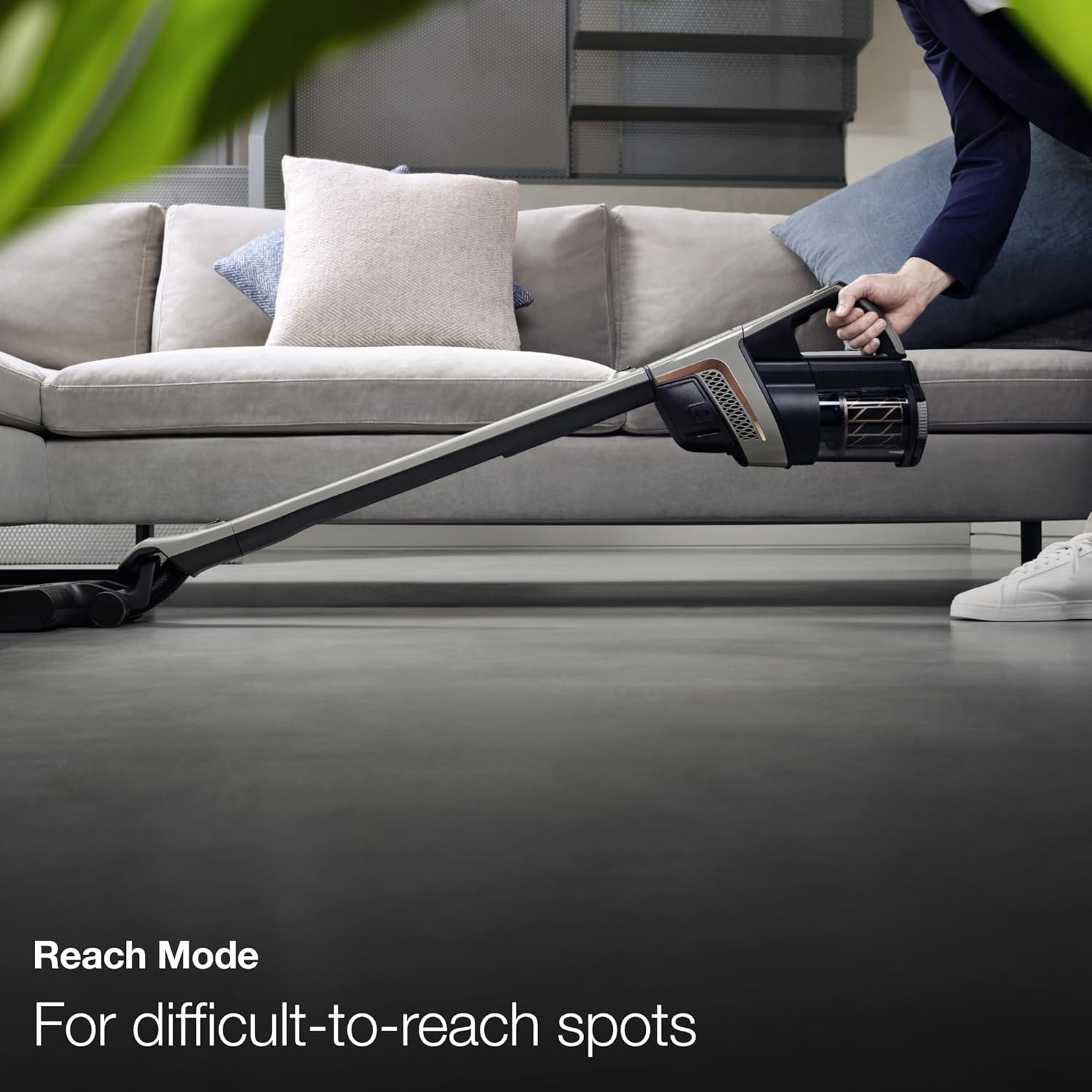 Miele Triflex HX2 Sprinter Vacuum Cleaner,120 min runtime, Cashmere Grey / Rose Gold