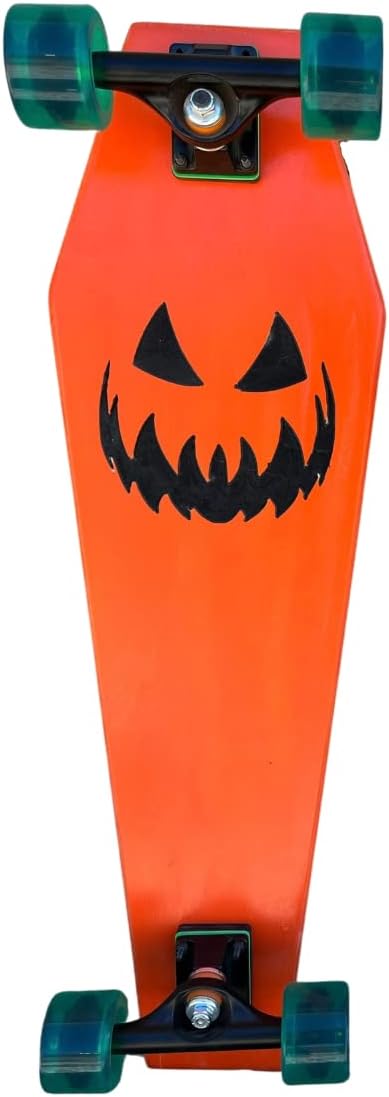 Coffin Jack-O Skateboard | Longboard | 30x9 | Coffin Croozer