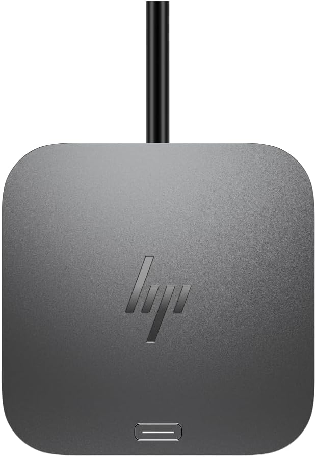HP 180W G6 Thunderbolt 4 Ultra Dock Port Replicator Bundle w/DKZ Hub (Universal Thunderbolt/USB-C Docking Station, Single Cable for Charging, Data Transfers to Any Brand Laptop) 9X481UT#ABA (10-Pack)