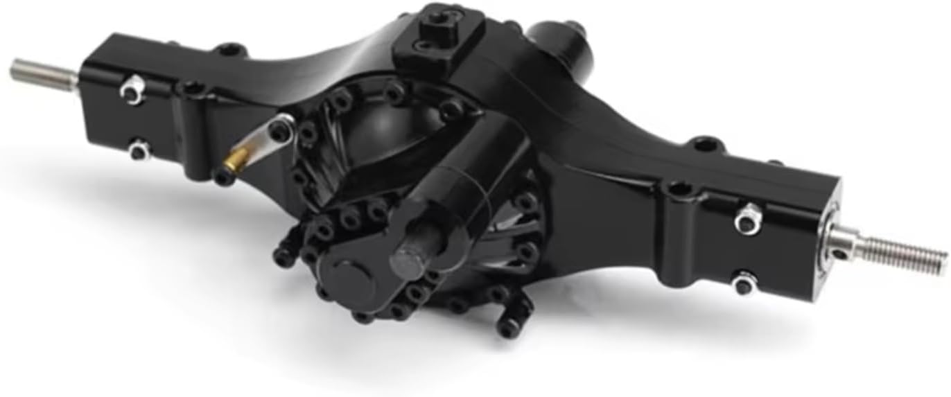 Rc Crawlers Axles For Tamiya Q9012 TH02064 1/14 Metal Diff Lock Rear Axle RC Tractor Truck Model Outdoor For Toys Accessory Assemble Reapir