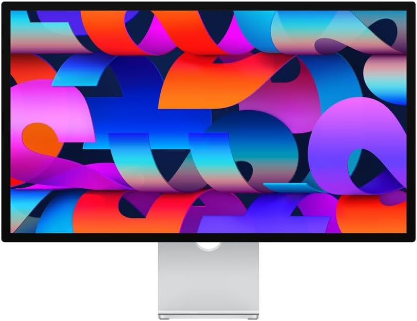 Apple Studio Display - Standard Glass - Tilt-Adjustable Stand ​​​​​​​, Immersive 27-inch Screen Size, 5K UHD 2880p Resolution