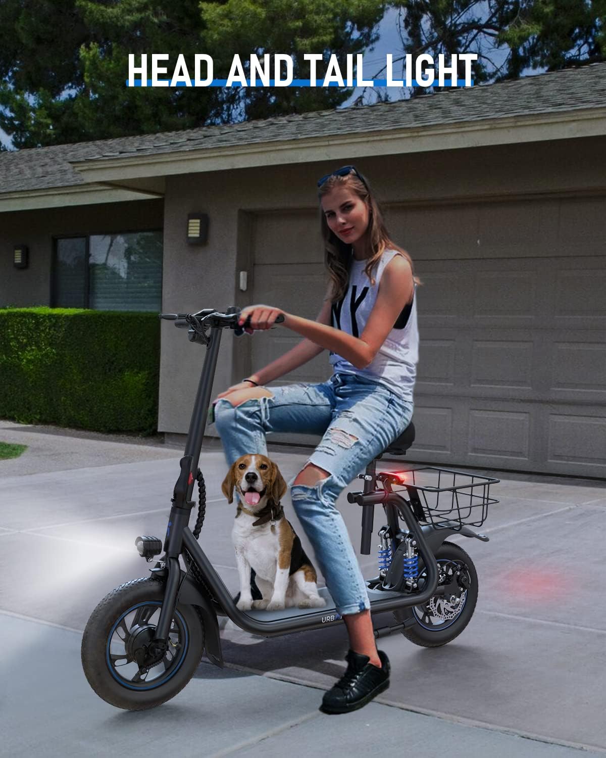 URBANMAX C1 Pro Electric Scooter with Seat