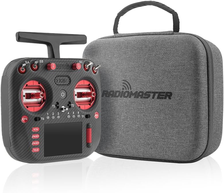 Radiomaster TX15 Max Radio Controller 2.4GHz 16 Channel EdgeTX Radio Transmitter, with AG02 CNC Hall Gimbals/3.5