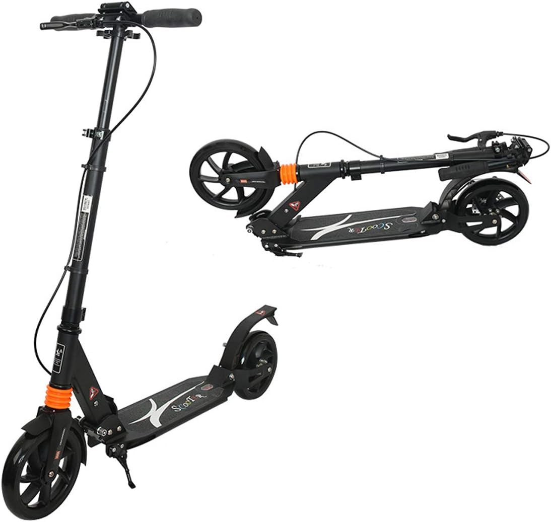 Scooters for Teens Cheap, Kick Scooter for Adults- Folding-Scooter for Boys Height Adjustable City Scooter for Girls Two-Wheeled Scooter