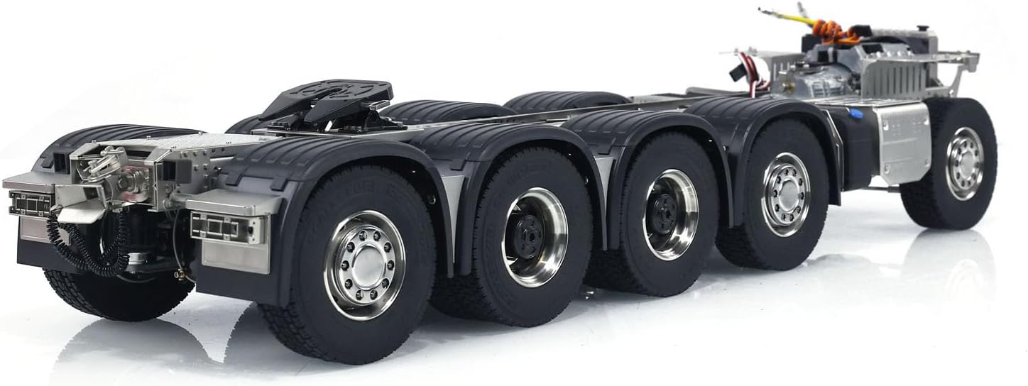 10x10 1/14 Metal Chassis for RC Tractor Truck FH750 Differential Lock 3-Speed Transmission Remote Control Car Hobby Grade Model Parts