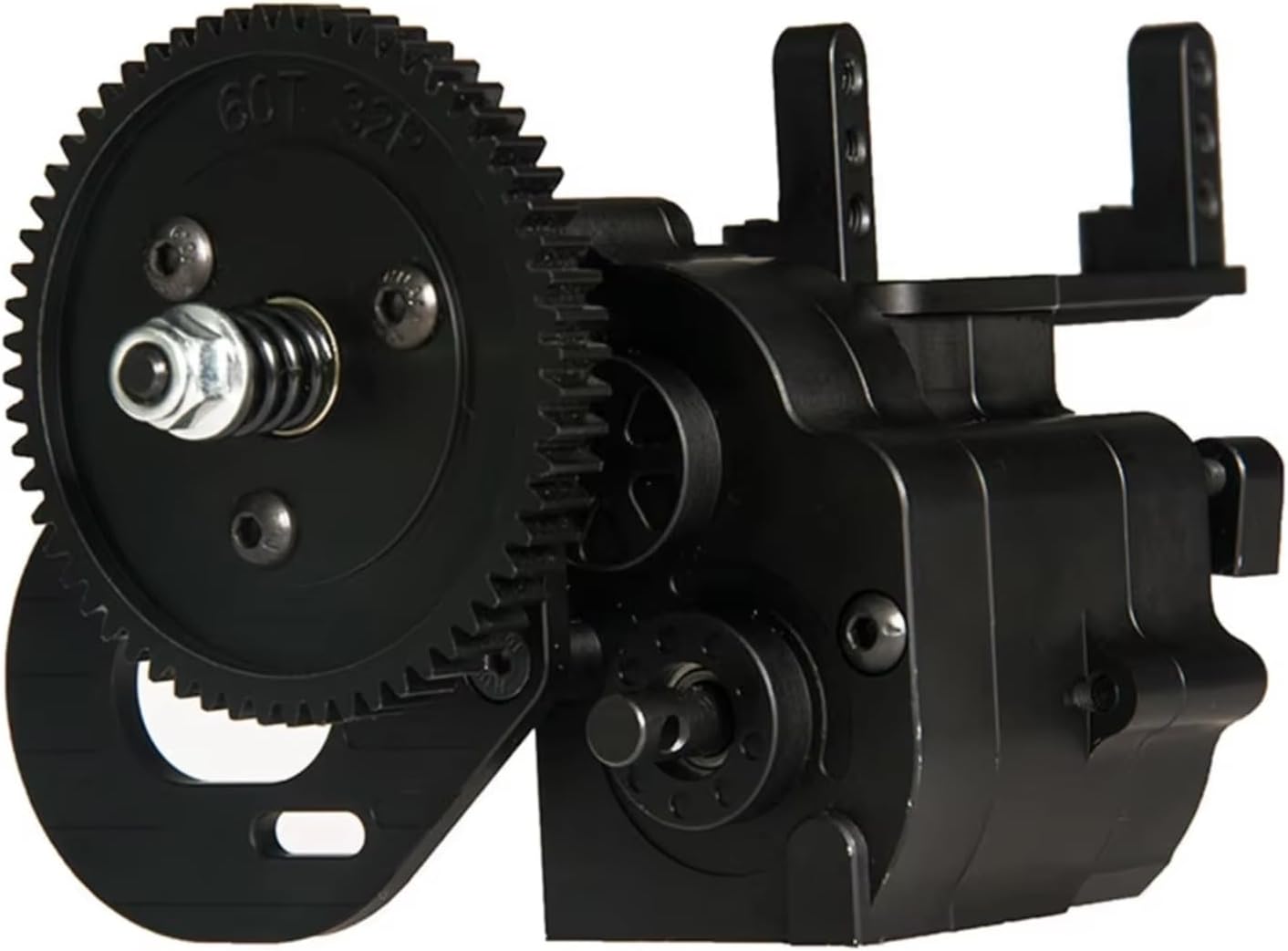 RC Gearboxes For Axial For Wraith AX10 For SCX10 1/10 RC 4WD Metal AX2 Transmission Box 2 Speeds Gearbox RC Crawler Upgrade Parts(Transmission Box)