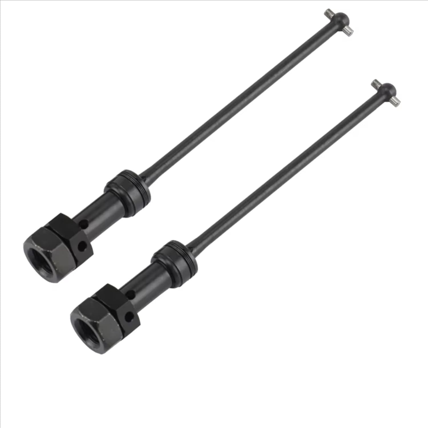 RC Car Accessories Compatible with JLB for Racing for Cheetah 11101 21101 J3 for Speed 1/10 RC Car Upgrade Parts Accessories 2PCS Drive Shaft CVD Set EA1061