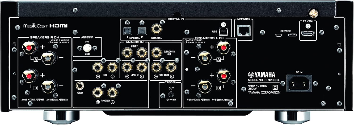 Yamaha Audio Yamaha R-N2000A Hi-Fi Network Receiver with Streaming