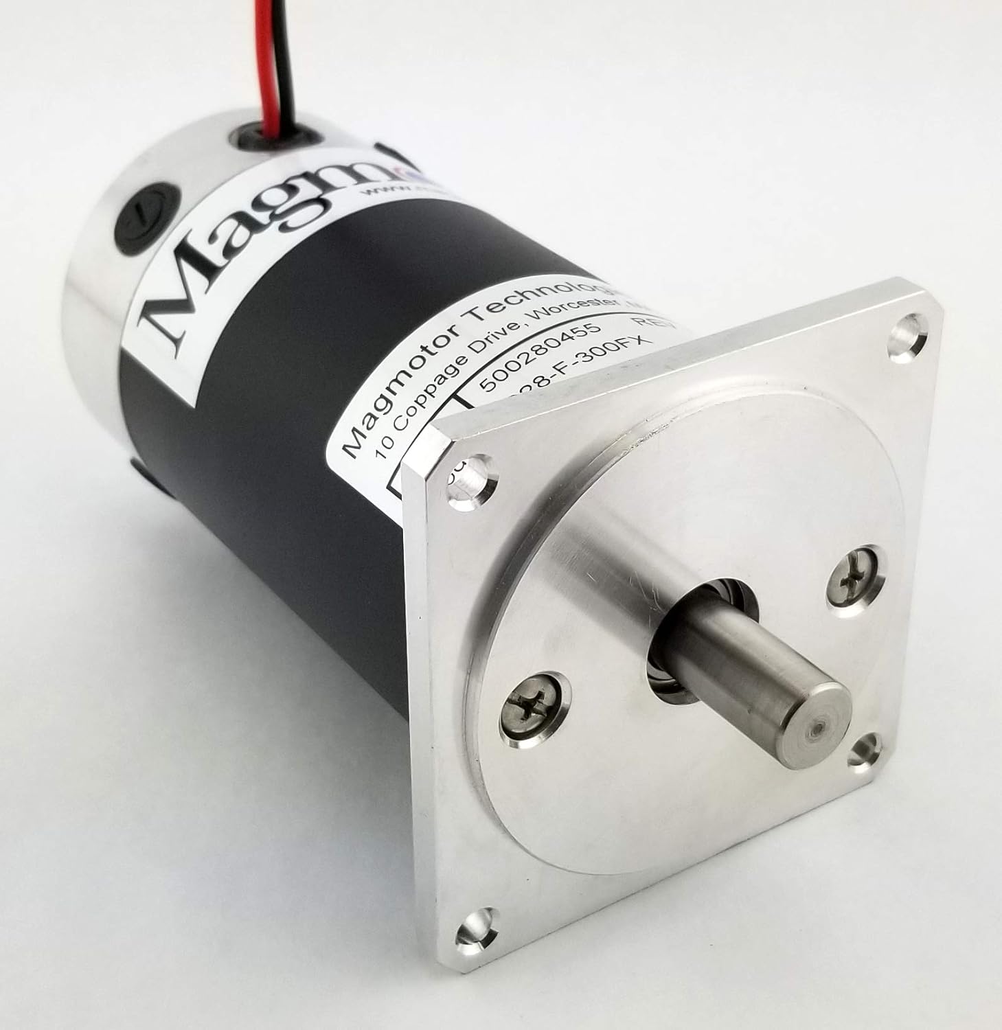 Brushed Motor - Magmotor, S28-F-300FX, 500280455, 48 VDC, 2000 RPM, Brushed DC Motor, DC Electric Motor