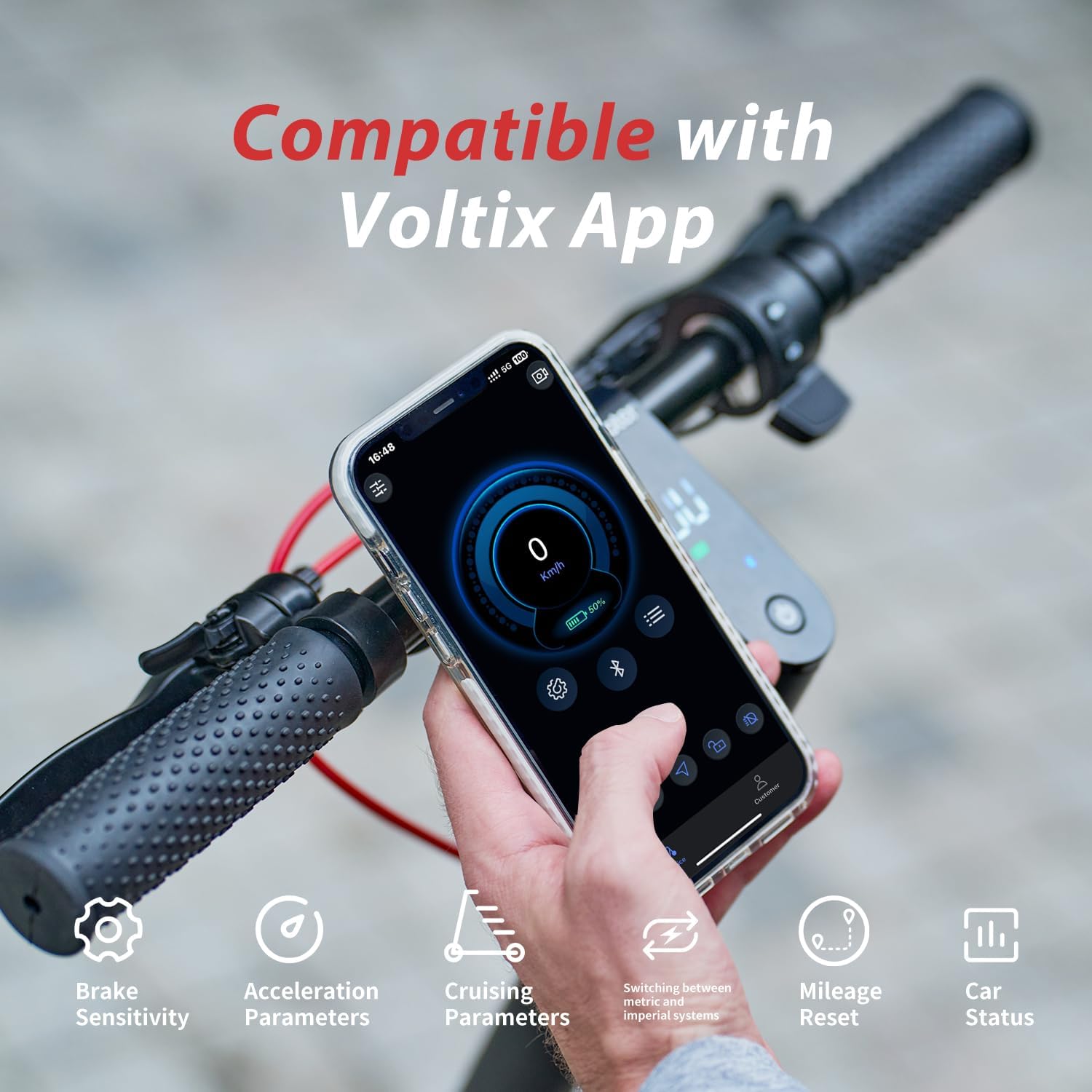 Electric Scooter for Adults, 28/25MPH Speed, 28/25Mile Range, 1000/750W Powerful Motor, 10/9.3