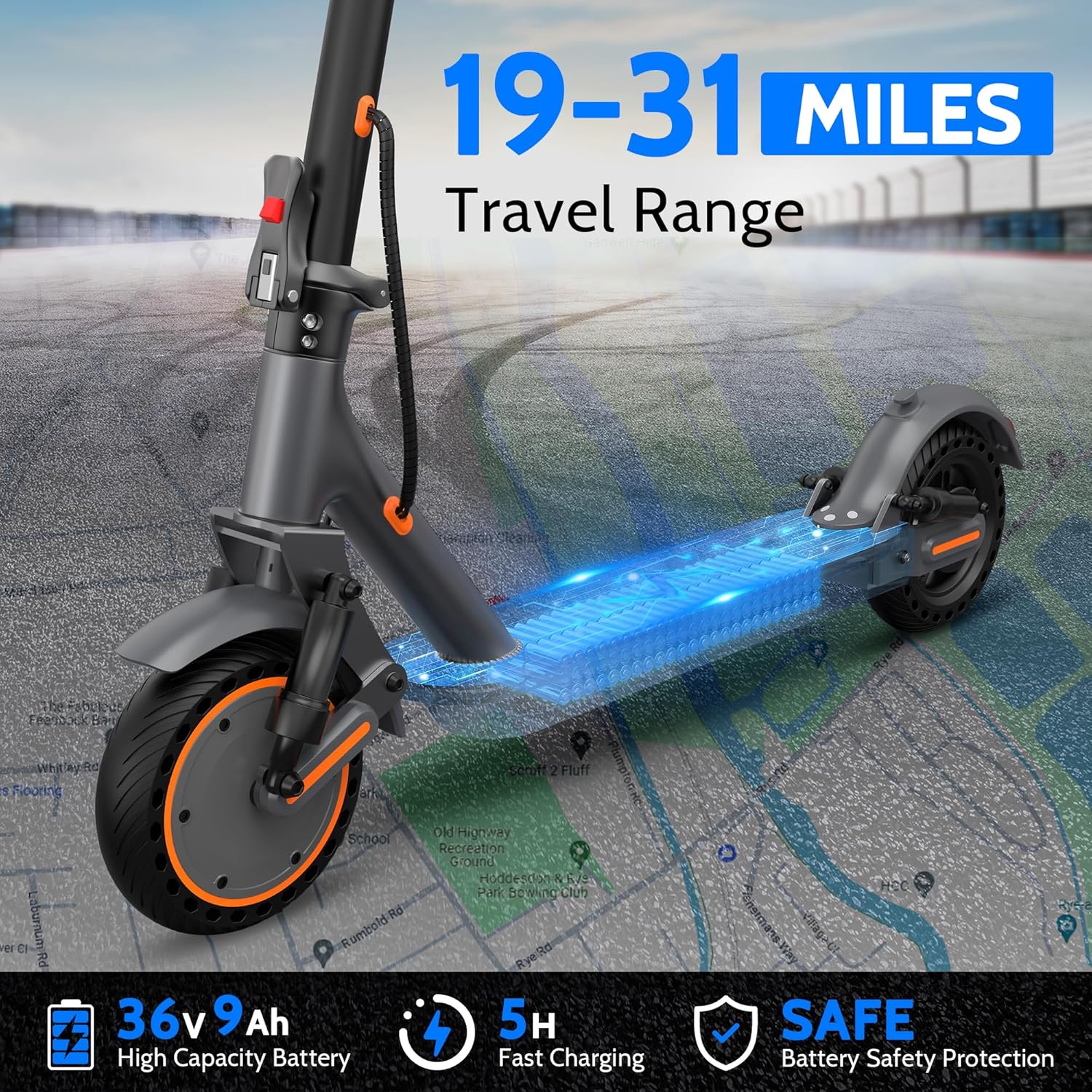 Maxshot Electric Scooter, 8.5