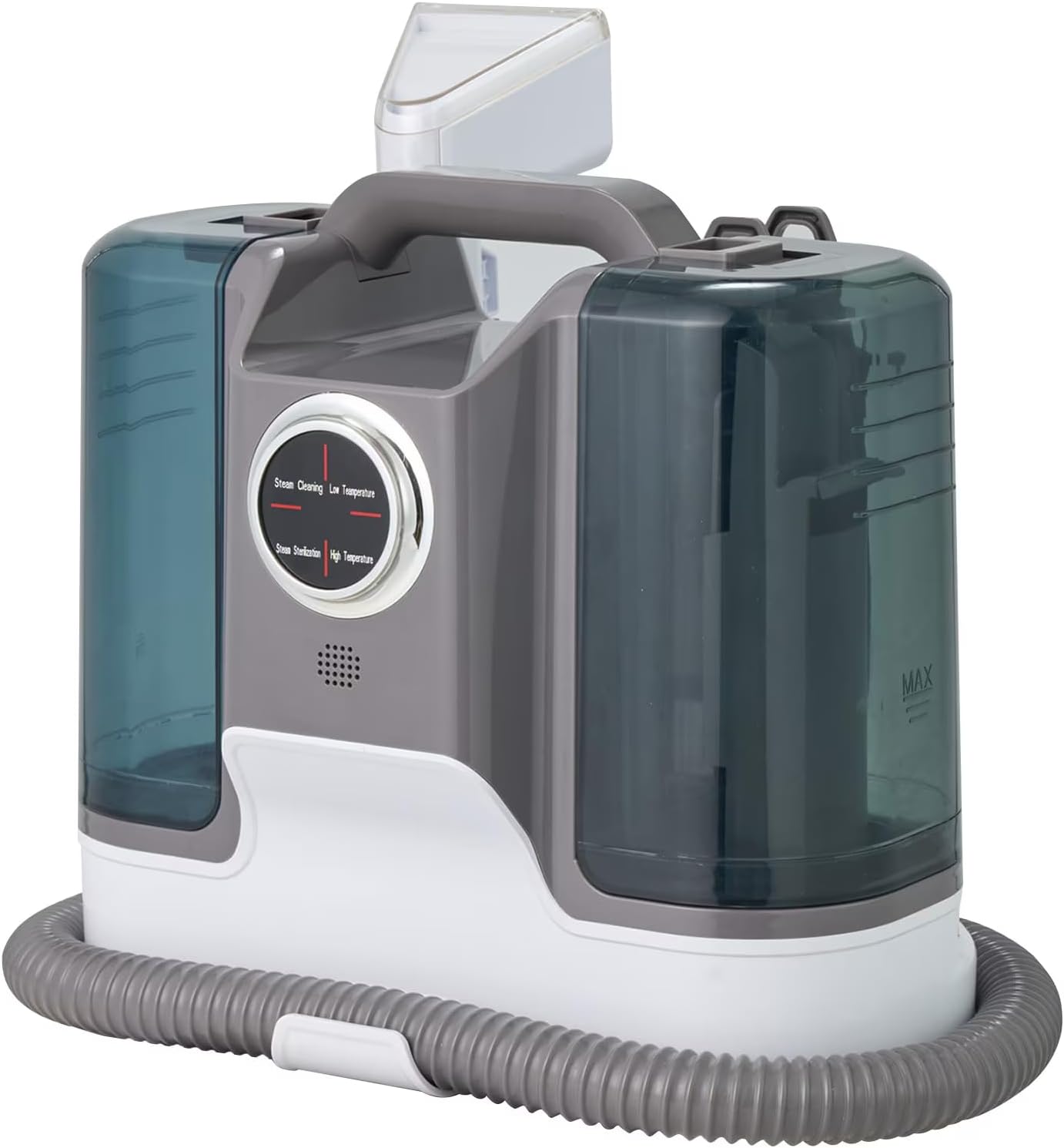 Powerful 450W Steam Cleaner for Carpets & Upholstery, 4-in-1 Portable Spot Cleaner with UV Pet Stain Detection, 1800mL Capacity, 16.4ft Cord