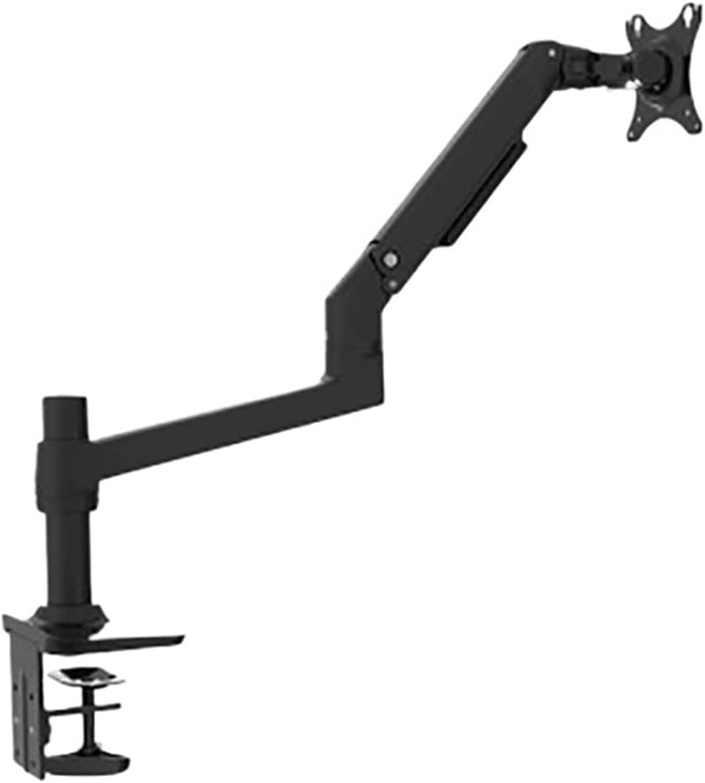 V62C 17-38 inch monitor stand with mechanical spring arm and 11 kg load capacity(V62C black)