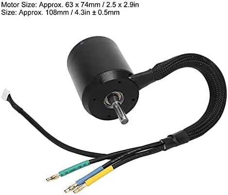 Electric Skateboarding Motor High Torsion Mountain RC Car Outer Rotor DC Sensor Motor 6374 DC36V