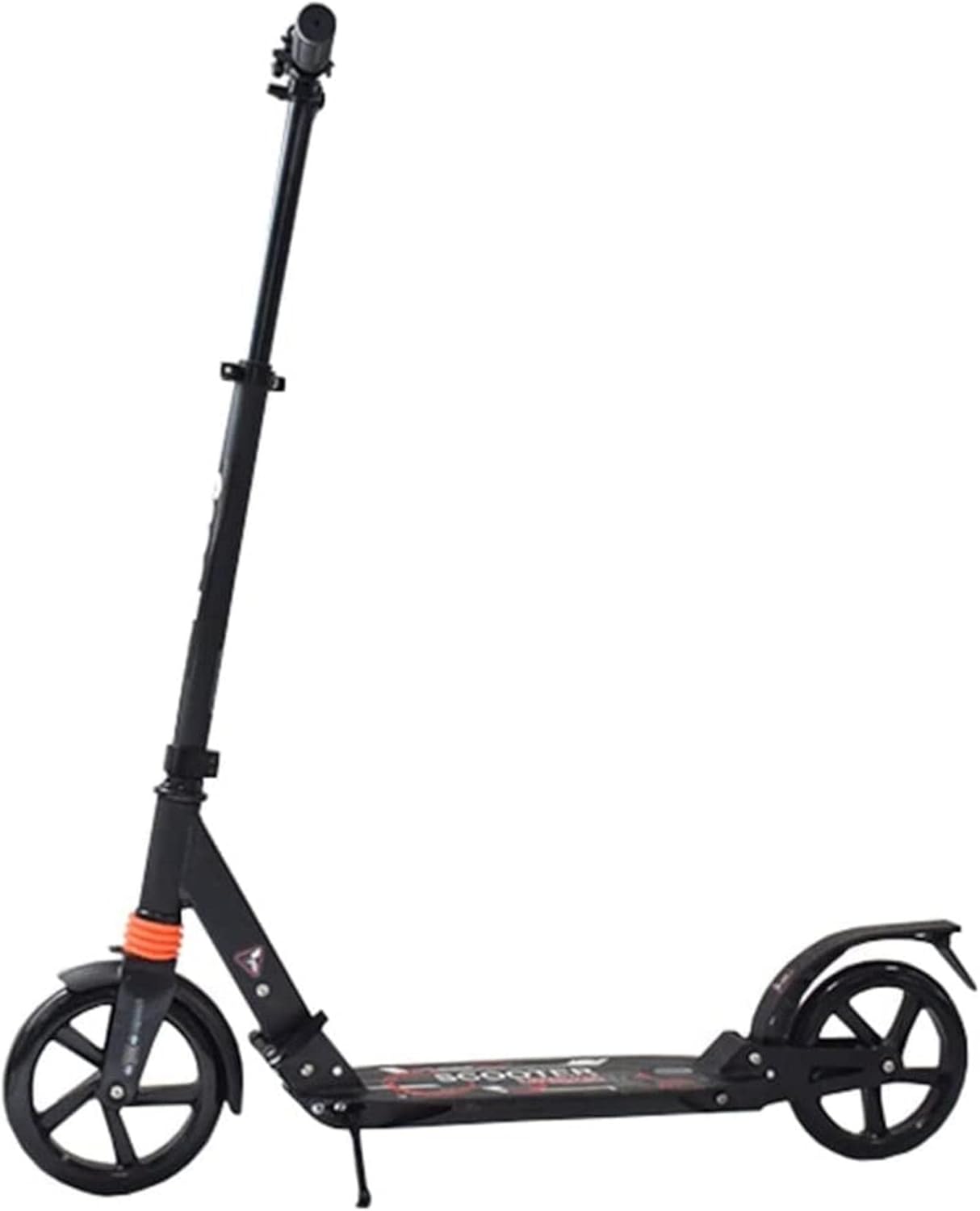 Adult 8 Inch Pu Wheel Folding Kick Scooter Scooter (Color : 2) (1)