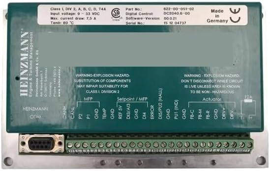 DC 6 Generator Speed Module DC6 Digital Positioner Controller Speed Controller