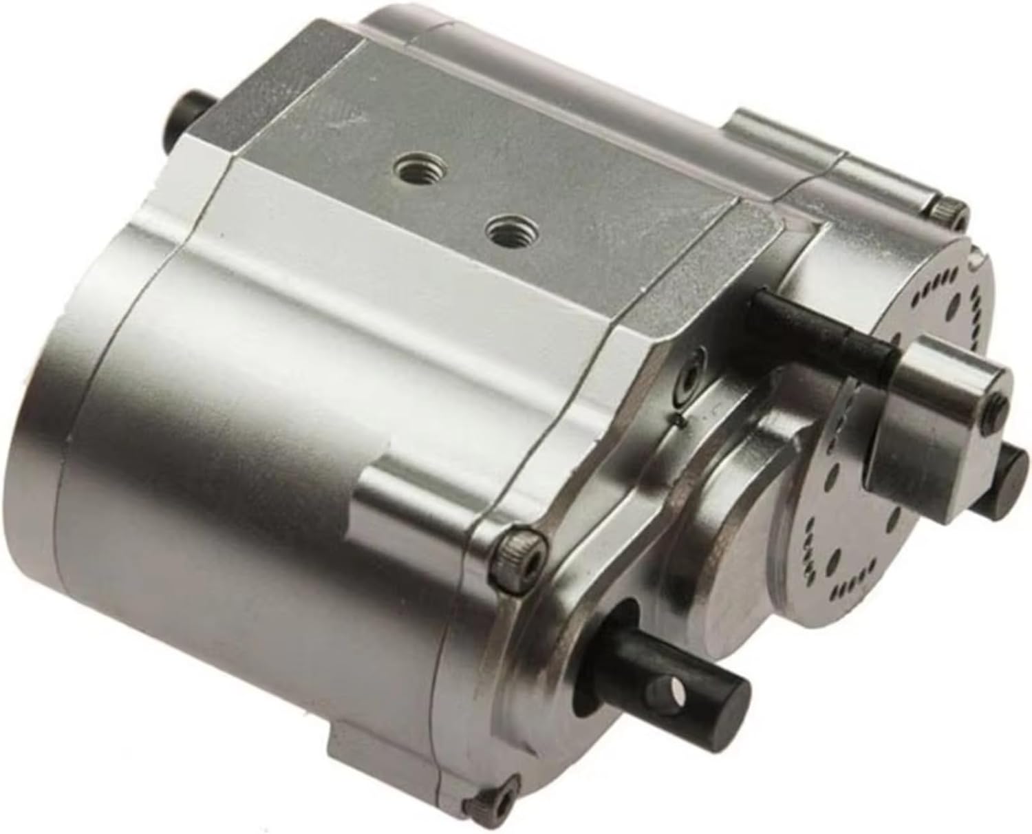 RC Gearboxes For Axial For SCX10 D90 1/10 RC 4WD 2 Speeds Transfer Case Gearbox Transmission Box 46x53x32mm RC Crawler Car Upgrade Parts