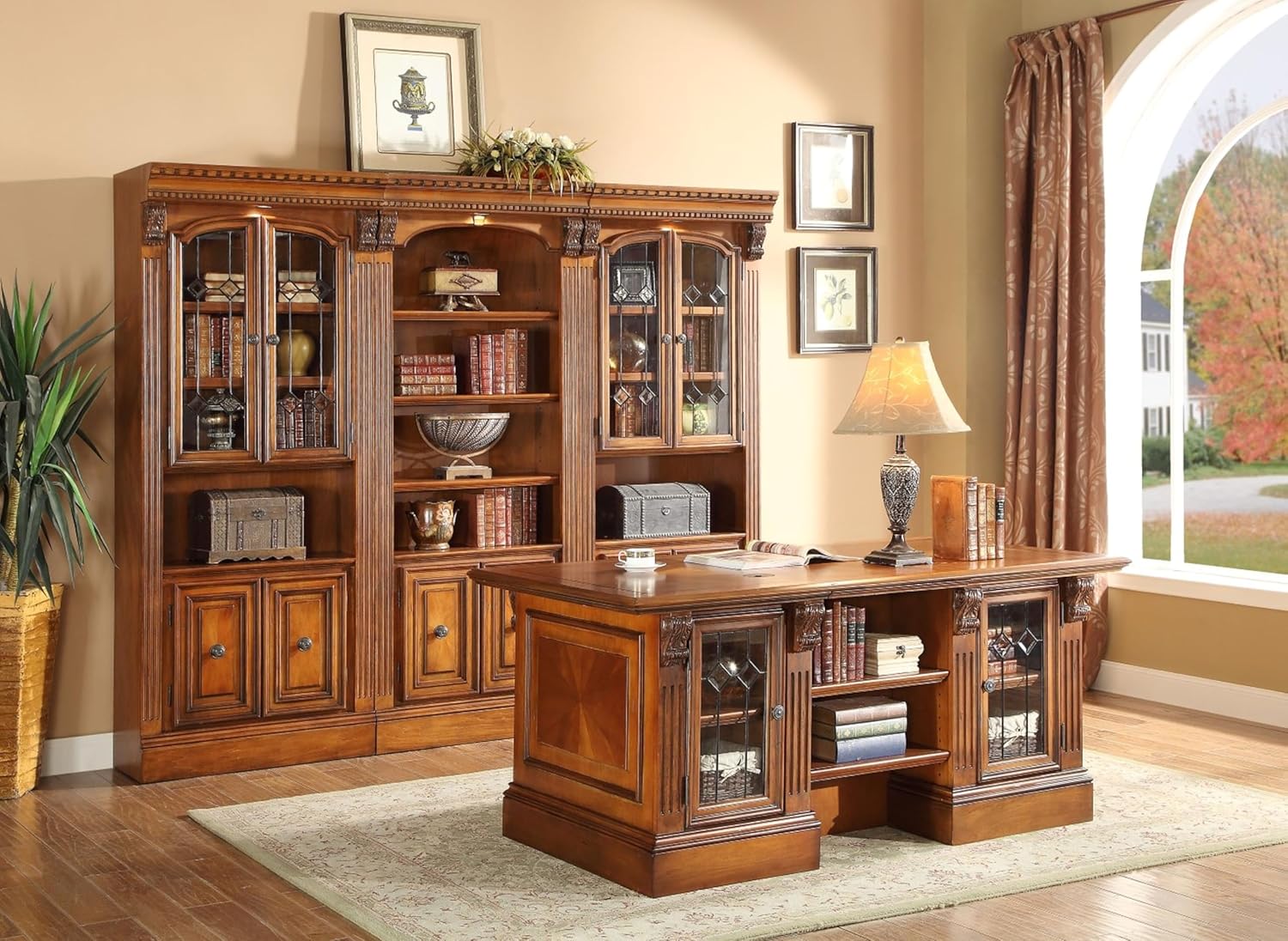 Parker House Huntington 32 in. Open Top Bookcase