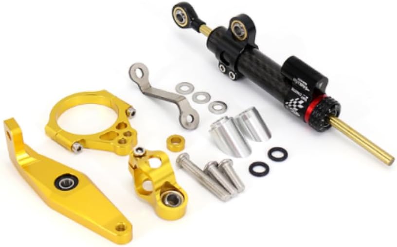 Steering Stabilizer Damper Bracket Mount Compatible with MT09 MT09 SP 2021 2022 2023 2024 Motorcycles Accessories Fits MT09 Mt09 SP Models(L)