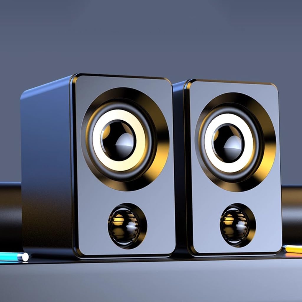 Computer Audio Desktop Home USB Wired Small Speaker Desktop bass