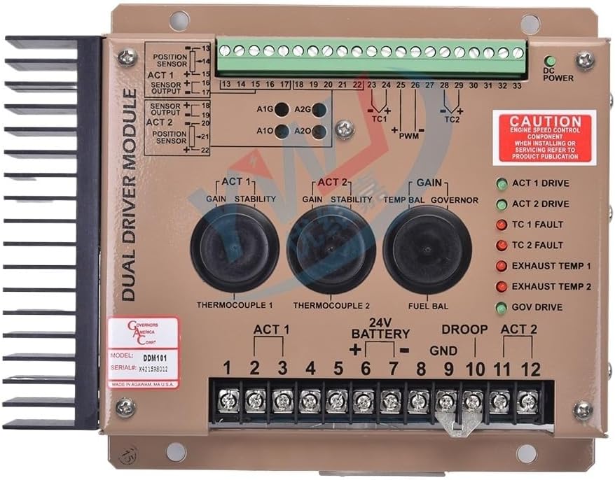 Engine Speed Controller Unit Dual Driver Speed Control Module