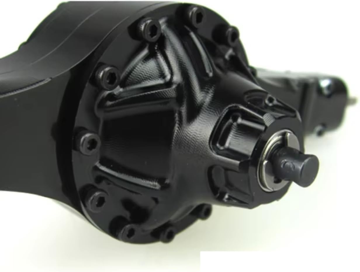 RC Axle Models For Tamiya Q9021 1/14 Metal Rear Axle Differential Speed RC Accessories Model Tractor Truck Car DIY Toy Spare Part Reapir