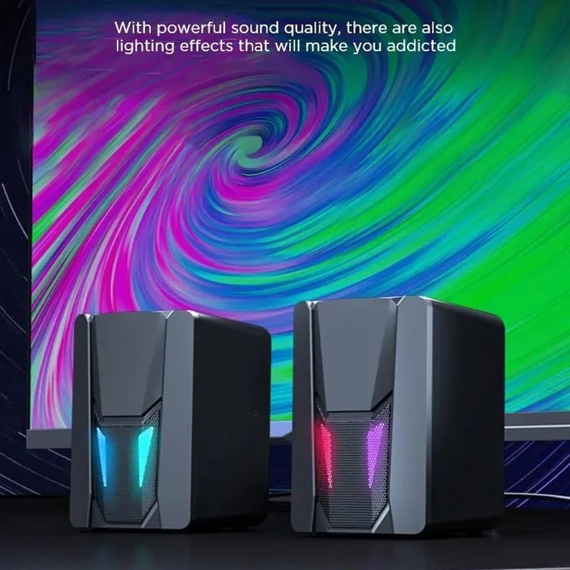 Computer Desktop Luminous Sound Laptop Desktop Computer Mobile Phone Universal Speaker