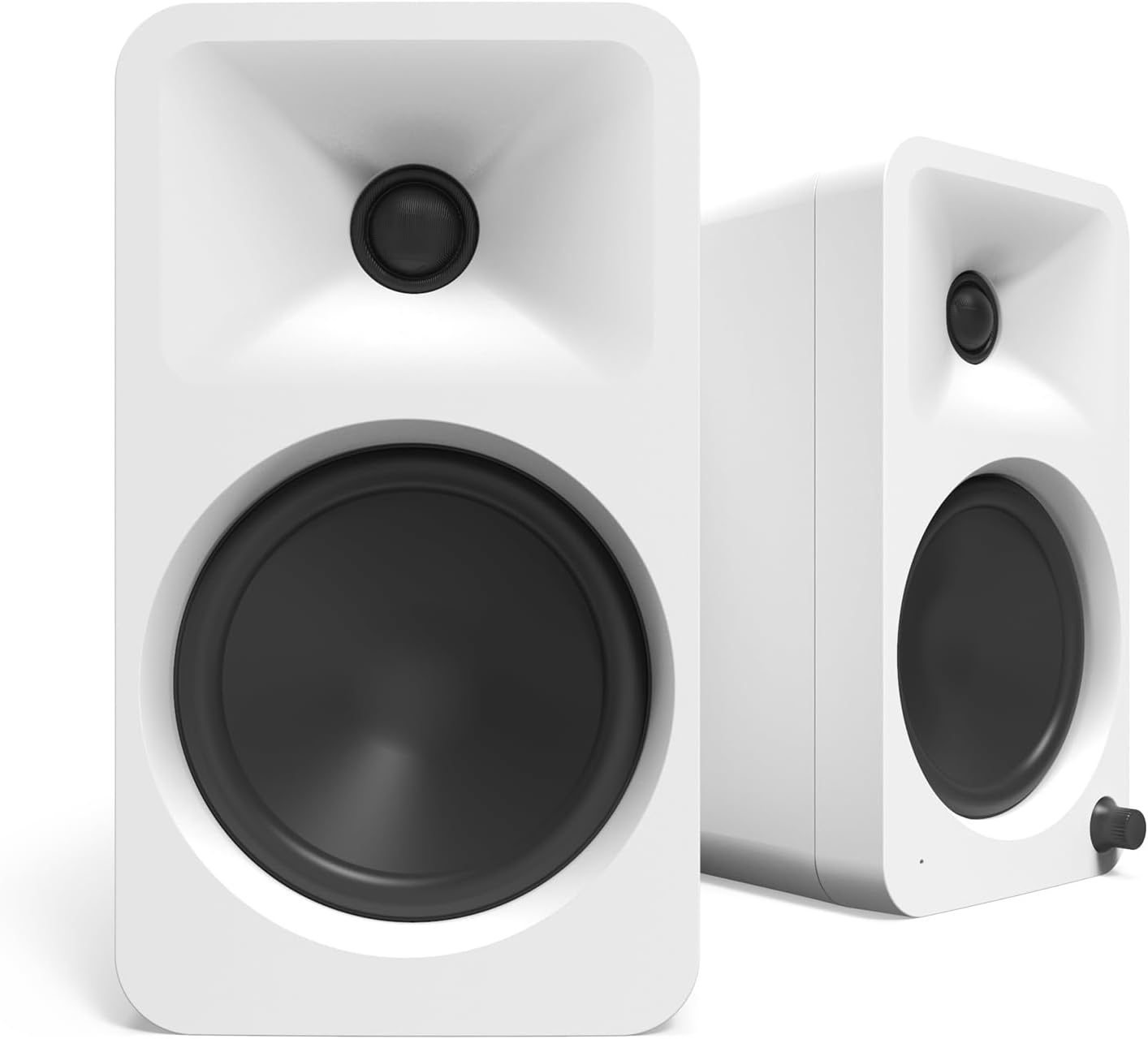 Kanto ORA4MW Pro Audio Bluetooth Desktop Speakers - Matte White Pair with 3 Year Amber Protection Plan (2024)
