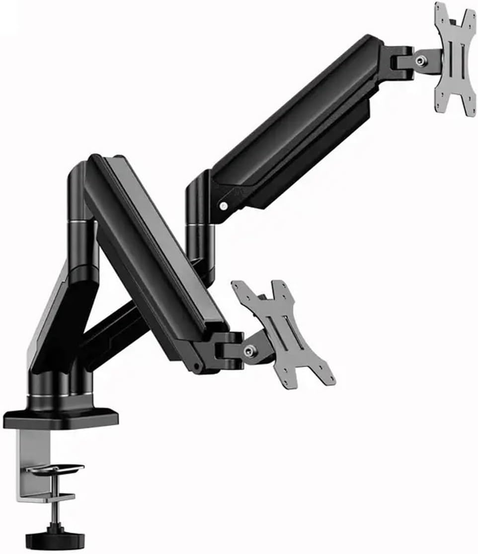Monitor arm, Accommodates Screens up to 32 inches, Supports up to 22 pounds per arm, Adjustable Dual Monitor Stand